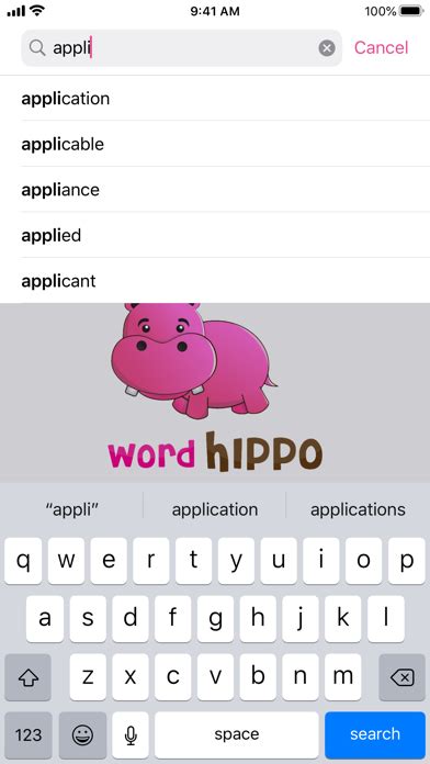 Word Hippo for iOS (iPhone/iPad/iPod touch) .
